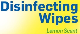 Disinfecting Wipes (Lemon Scent)